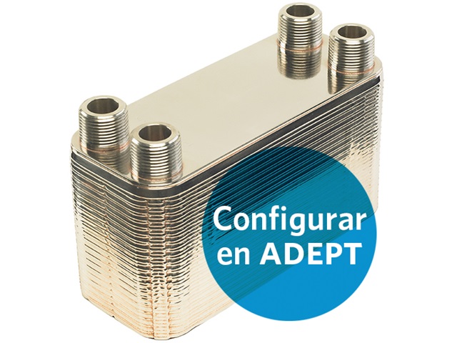 Intercambiadores de calor de placas cobresoldadas ABX